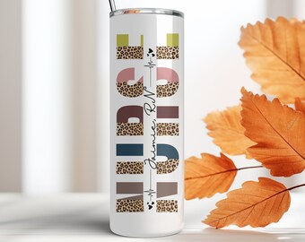 Personalized Nurse tumbler, gift for Nurse, Nurse tumbler ,Nurse Gift, Personalized Nurse gift, Nurse Graduation Gift, 20oz. Skinny Tumbler