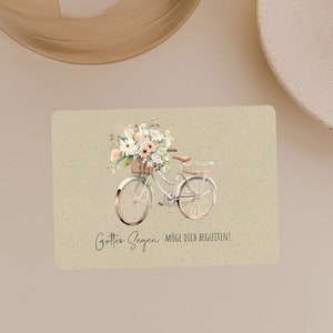 Salutations de printemps | Que la bénédiction de Dieu soit avec vous | Carte postale chrétienne | également disponible en ensemble