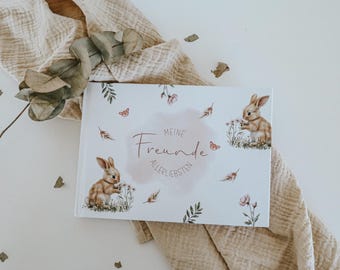 Friendship book "Seasons - My Very Best Friends" | Friendship book for girls | Back-to-school gift | Birthday gift