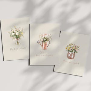 magia de las flores | Tarjetas para cada ocasión | Postal cristiana | Es genial que existas | persona de corazón | Eres valioso | Enamorado