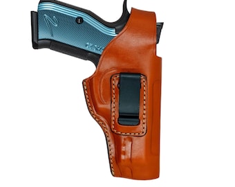 Leder Iwb Or Owb Holster für CZ Shadow 2, CZ P10S, CZ 75 Sp01, Cz 75 P07, Cz 2075 Rami, Cz 75B, Cz 75D, Handmade