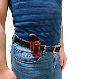 NAA Mini-Revolver Holster: IWB & OWB, Genuine Leather, Concealed Carry
