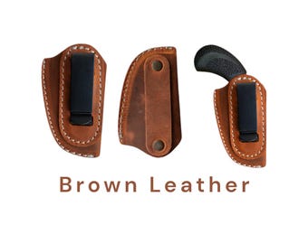 Handgefertigter NAA 22 Magnum Holster: IWB & OWB verdeckte Trageweise