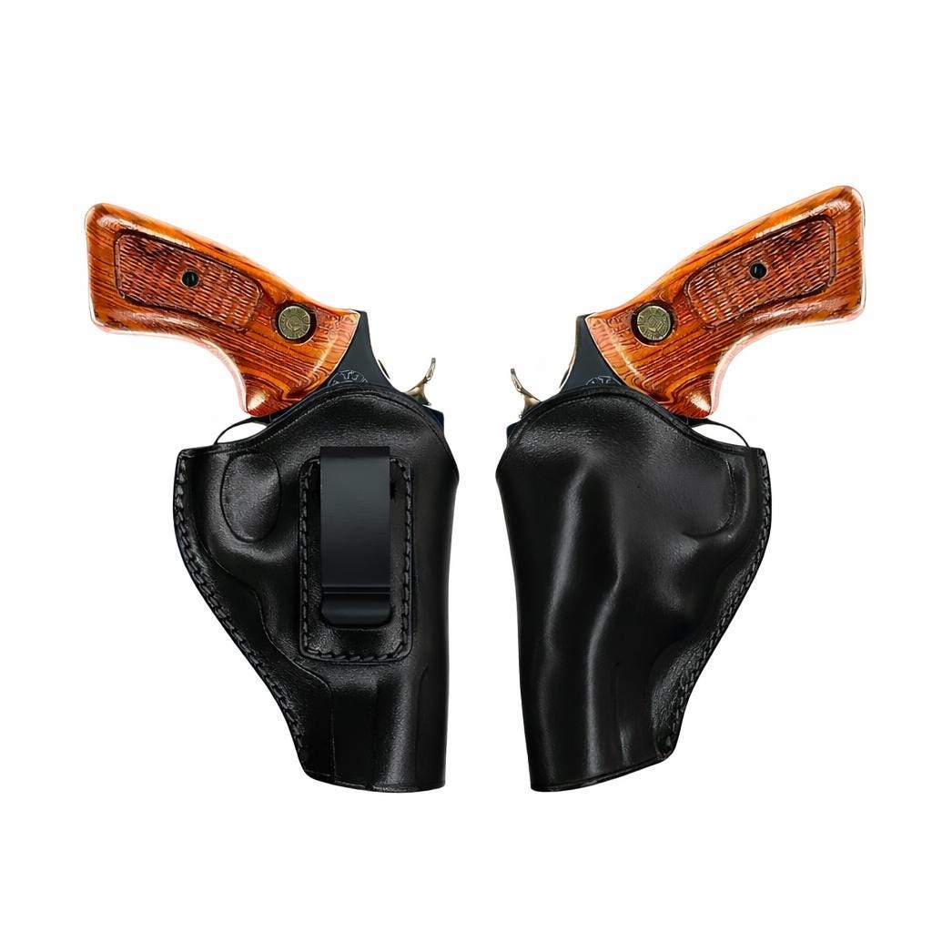 Handmade Leather Concealed Carry Holster: Smith Wesson Model 686