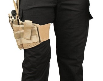 Coldre Taurus, coldre para perna quebrada e bolsa para revista Serve para Taurus G2, G3, GX4, G2C, G2S, G3C, 92, TH, Taurus 1911, coldre para perna suspensa