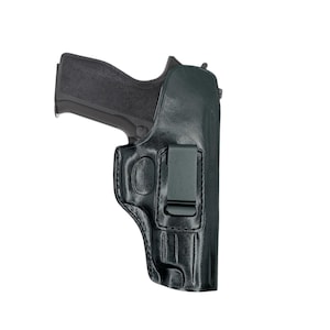 Fondina Major PDG50 HK Per Pistola, In Cuoio Nero, Da Cintura, Ascellare - Foto 8