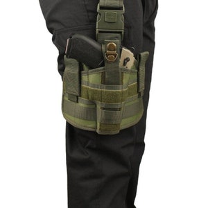 Camouflage Tactical Drop Leg Holster: Walther PPQ, P99, CCP