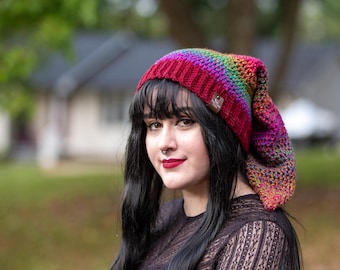 Elf Cap | gome wizard witch hat | slouchy beanie
