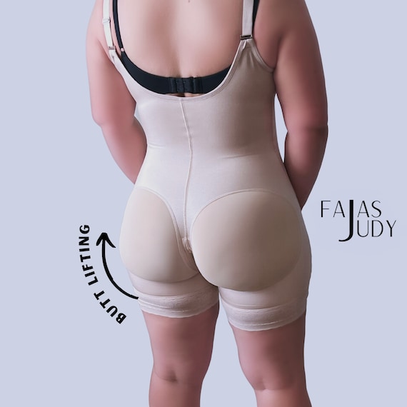 Jumper Style Colombian Girdle Medium Length Sculpting Butt Lifting High  Compression, Powernet Material -  Canada