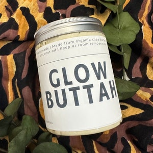 Handmade Body Butter | Smooth Organic Shea Butter and Coconut Oil | Nourish Dry Skin | Unsented |Heals Dry Skin | Natural Moisturizer
