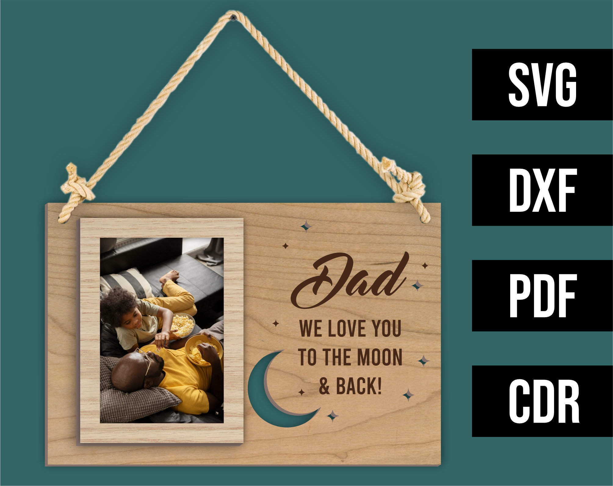 Fathers Day (Lasered Items) – Not Just Frames