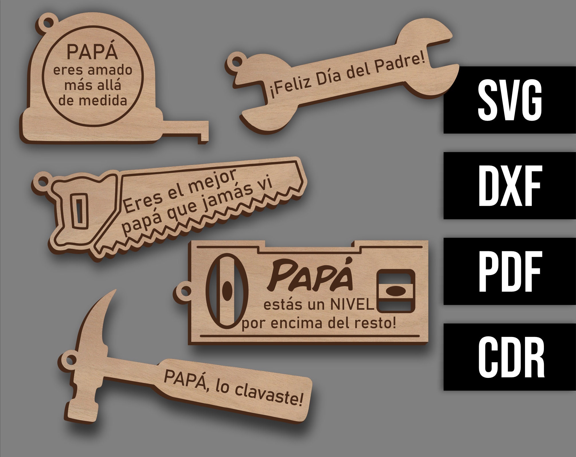 Dia del padre vector mdf España