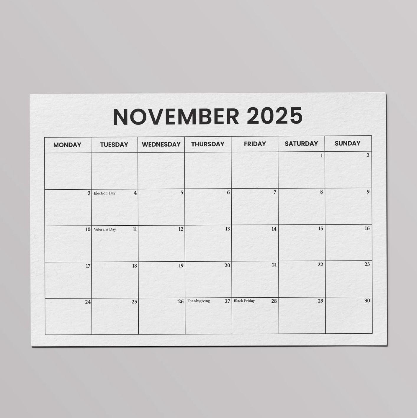 november-2025-calendar-with-holidays-sunday-monday-start-minimal-calendar-printable-pdf-png-jpg-calendar-one-month-calendar-etsy