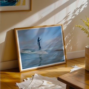 Fine Art Surf Fotografie - Kaltwasser Brandung Fotografie Foto Wandbehang Wohnkultur Poster Kanada Atlantik Wandkunst