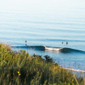 Impresión fotográfica de surf de bellas artes - Impresión de surf de la costa este de Canadá, Océano Atlántico, Arte mural