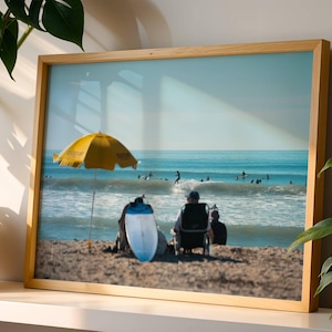Fine Art Surf Print - Ocean Waves Minimalist Surfing Beach House Fine Art Photography Wall Decor