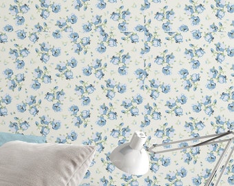 Floral wallpaper Peel and Stick wallpaper, Traditional wallpaper   3308