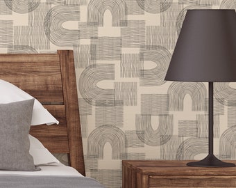 Wallpaper Abstract pattern Peel and Stick Removable wallpaper  3361