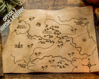 goonies treasure map etsy