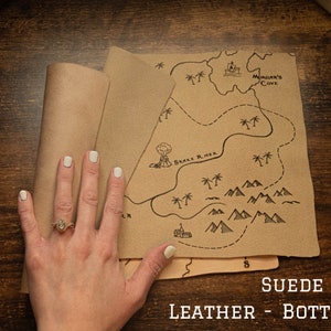 Treasure Map , Genuine Leather, Cosplay Maps, Display Maps, Pirate Map ...