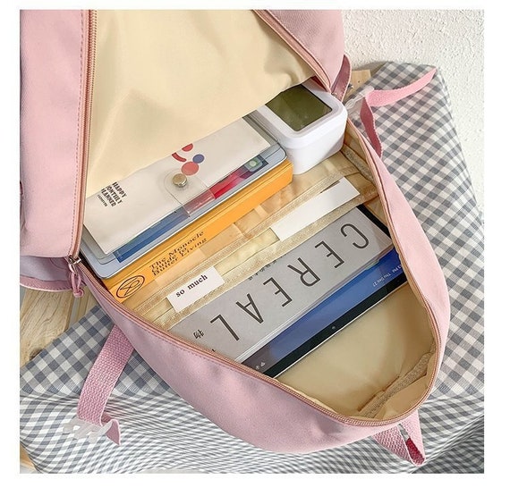 Sac à dos d'école Kawaii Clear Pocket sac à dos de rentrée - Temu