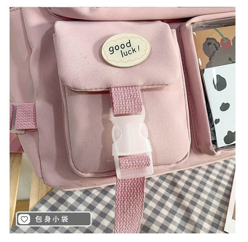 2022 New Korean Kawaii Backpack Korean Backpackanime Ita Etsy