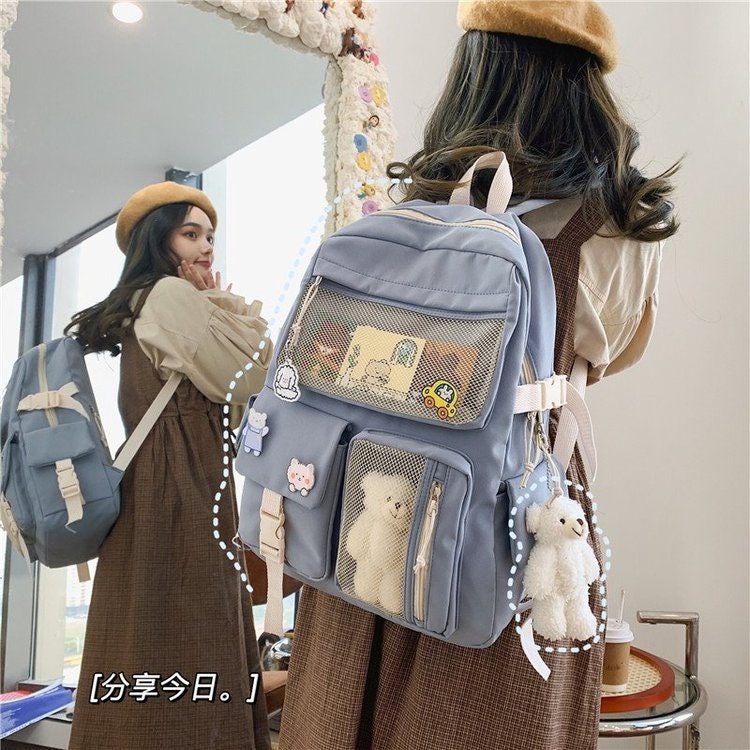 School Cool Backpack for Unisex Korean Style UCBFOS17 Waterproof
