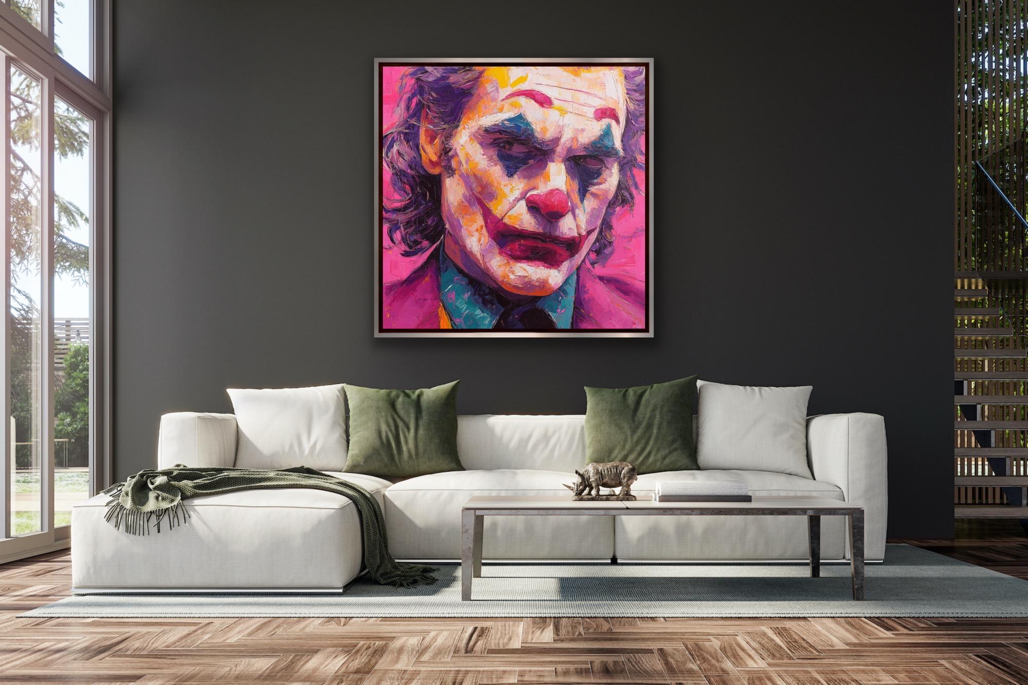 ジョーカーのポップアート、油絵、唯一無二の作品 - Etsy 日本