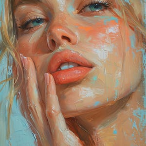 Intense Love Oil Painting - One of a Kind Original Artwork