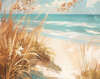 Summer Days Oil painting ,Original Painting, One of a Kind, Wall Decor, Home Decoration