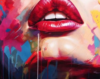 Original Ethereal Whispers Painting - One of a Kind Home Wall Decor