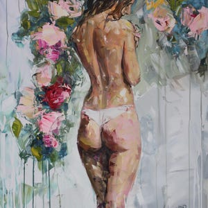 Serenity in Chaos ,Original Painting, One of a Kind, Wall Decor, Home Decoration