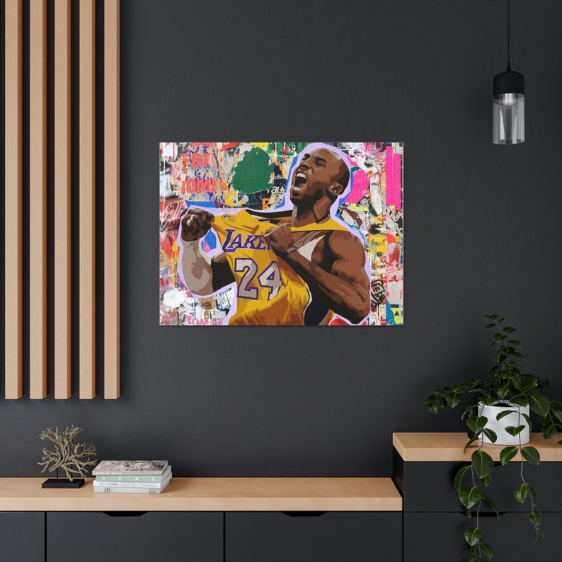 Kobe Bryant Wall Art Etsy