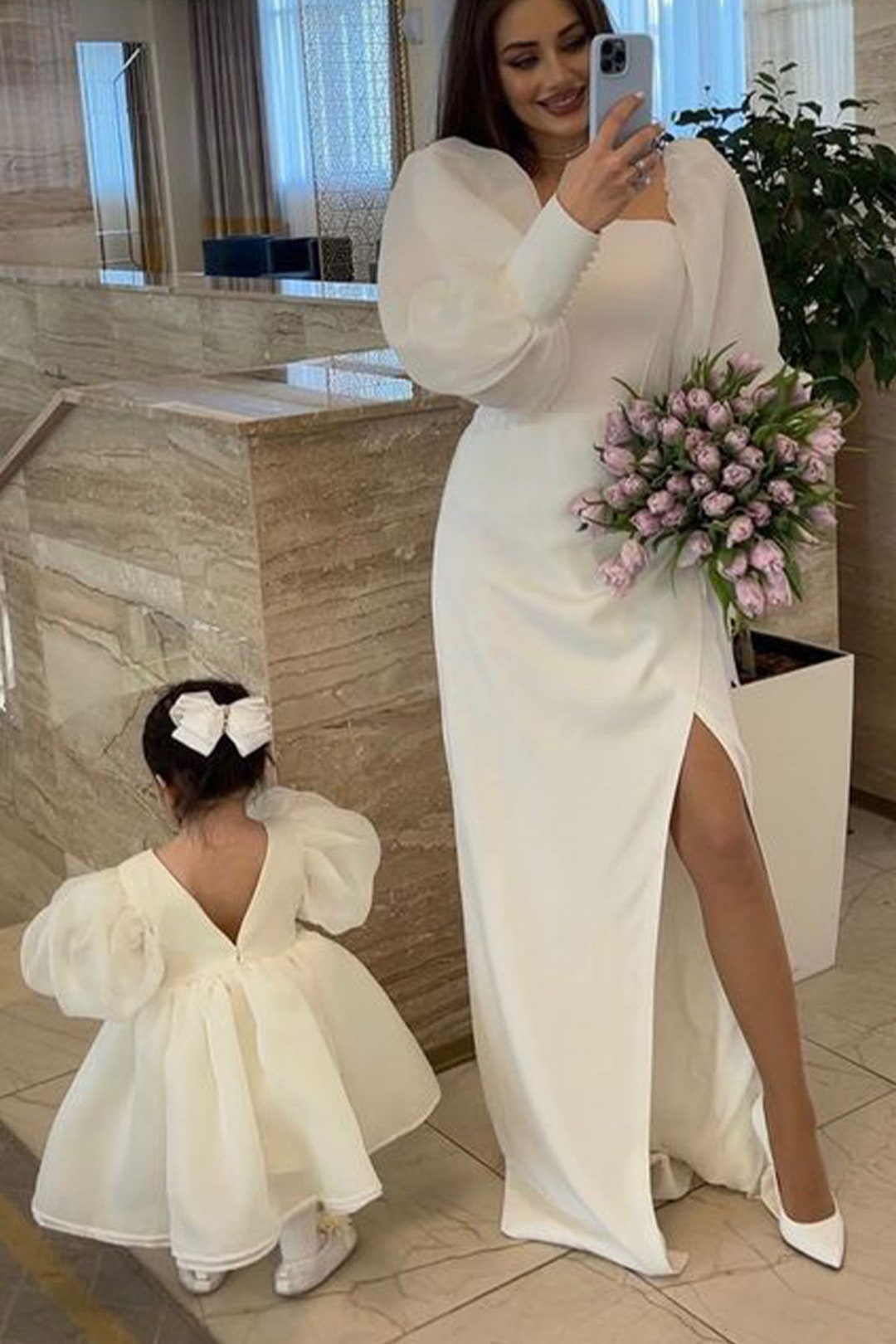 Mother and Daughter Suit Mother Daughter Wedding Engagement - Etsy