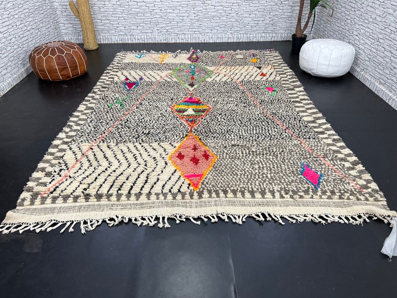 Moroccan Rug Beni Mrirt Rug Premium Quality Moroccan Rug Etsy