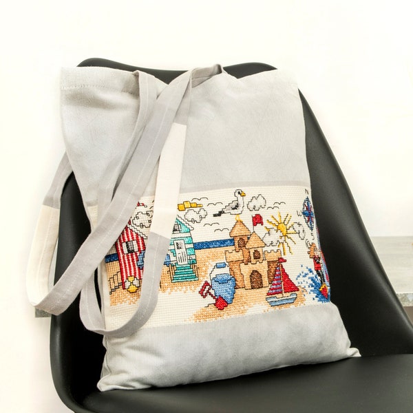 Cross Stitch Tote Etsy