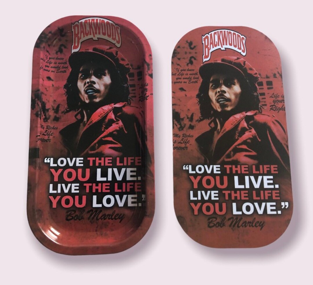 Rolling Tray / Ashtray With Lid Backwoods / Marley Etsy