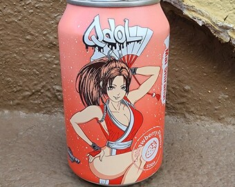 QDOL King of Fighters Carbonated Soda Pack of 6 Anime Soda 