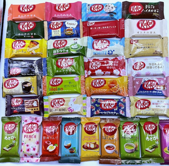 Buy 20 Pieces Kitkat kit Kat Different Flavors Asian Online in India - Etsy