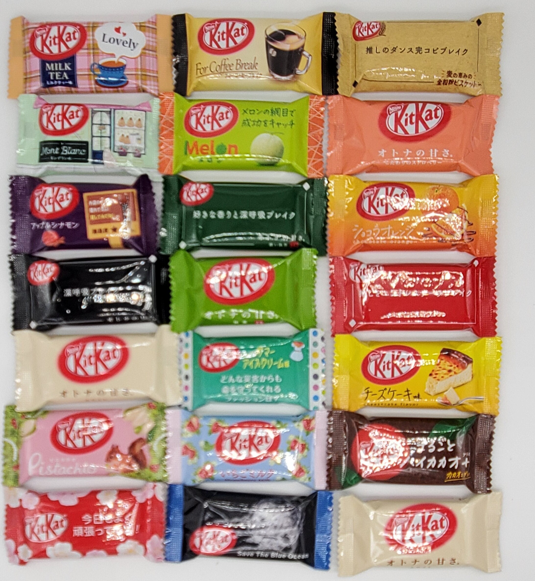 20 Pieces Japanese KitKat Assortment Asian Snack Box Fast Shipping Stocking  Stuffer White Elephant Christmas Gift -  France