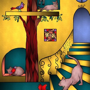 Garden Apartments of Cat Party City
