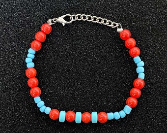 Handmade Beaded Bracelet | Smiling Friends Allan