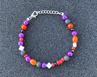 Handmade Beaded Bracelet | Neon Genesis Evangelion Misato Katsuragi