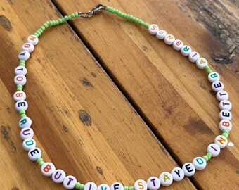 Handmade Beaded Necklace