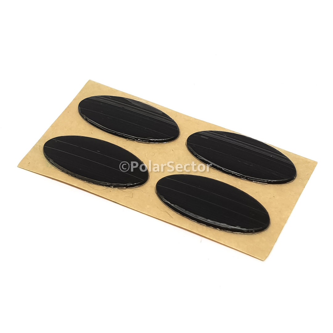 30 Paia Di Pattini In Teflon Per Mouse Microsoft IE3.0 IO1.1, Spessore 0,6 Mm, Con Panno Alcolico