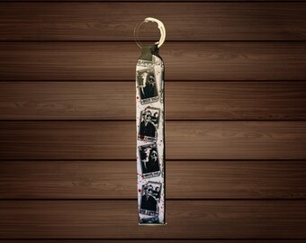 Horror Halloween Movie Villains Tarot Cards Wristlet Keychain Keyring