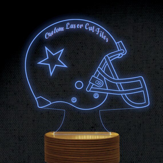 Football Helmet 3D Illusion Acrylic Hologram Night Led Lamp Laser Cut Engraving File Dxf Glowforge Svg Digital Vector Files Instant Download - Etsy Denmark Football Helmet 3D Illusion Acrylic Hologram Night Led Lamp Laser Cut Engraving File Dxf Glowforge Svg Digital Vector Files Instant Download - Etsy Denmark