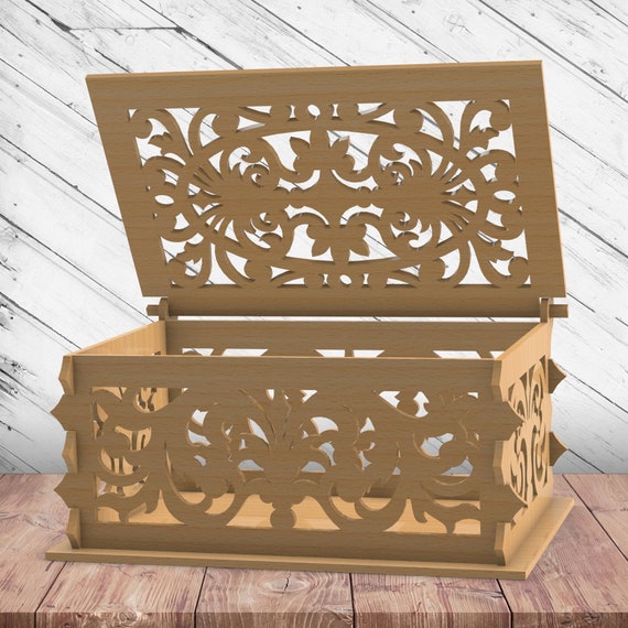 Jewelry Box Blank Includes Laser Engraving - Monograms Plus Cullman