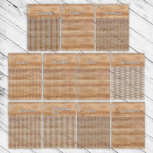 Flexibele buigen hout bundel Lasergesneden Dxf Glowforge Svg xTool D1 Decor patroon sjabloon Instant Download digitale Vector Ai Pdf Eps-bestanden