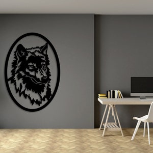 Dog Wall Art Decor Laser Cut Dxf Glowforge Svg Xtool D1 CNC - Etsy